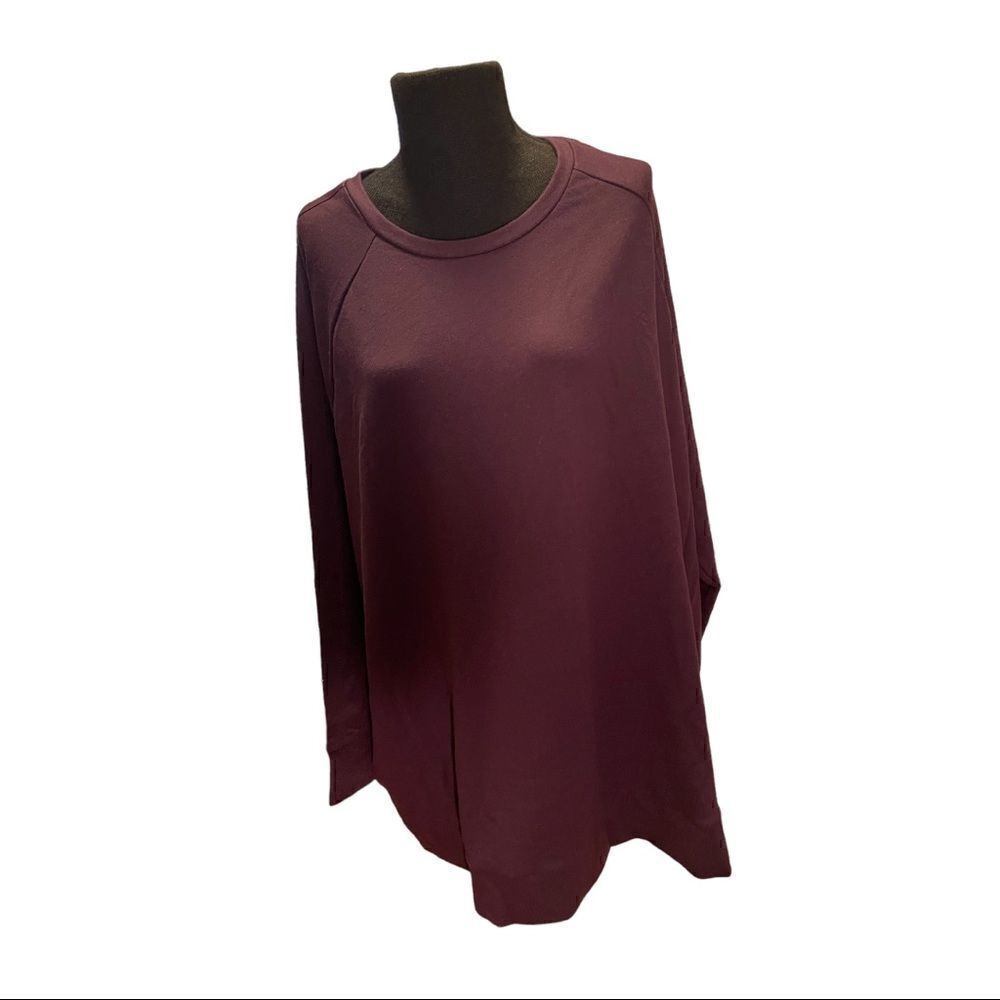 NWOT IDEOLOGY Women's Long Sleeve Tunic, Mauve- 3X